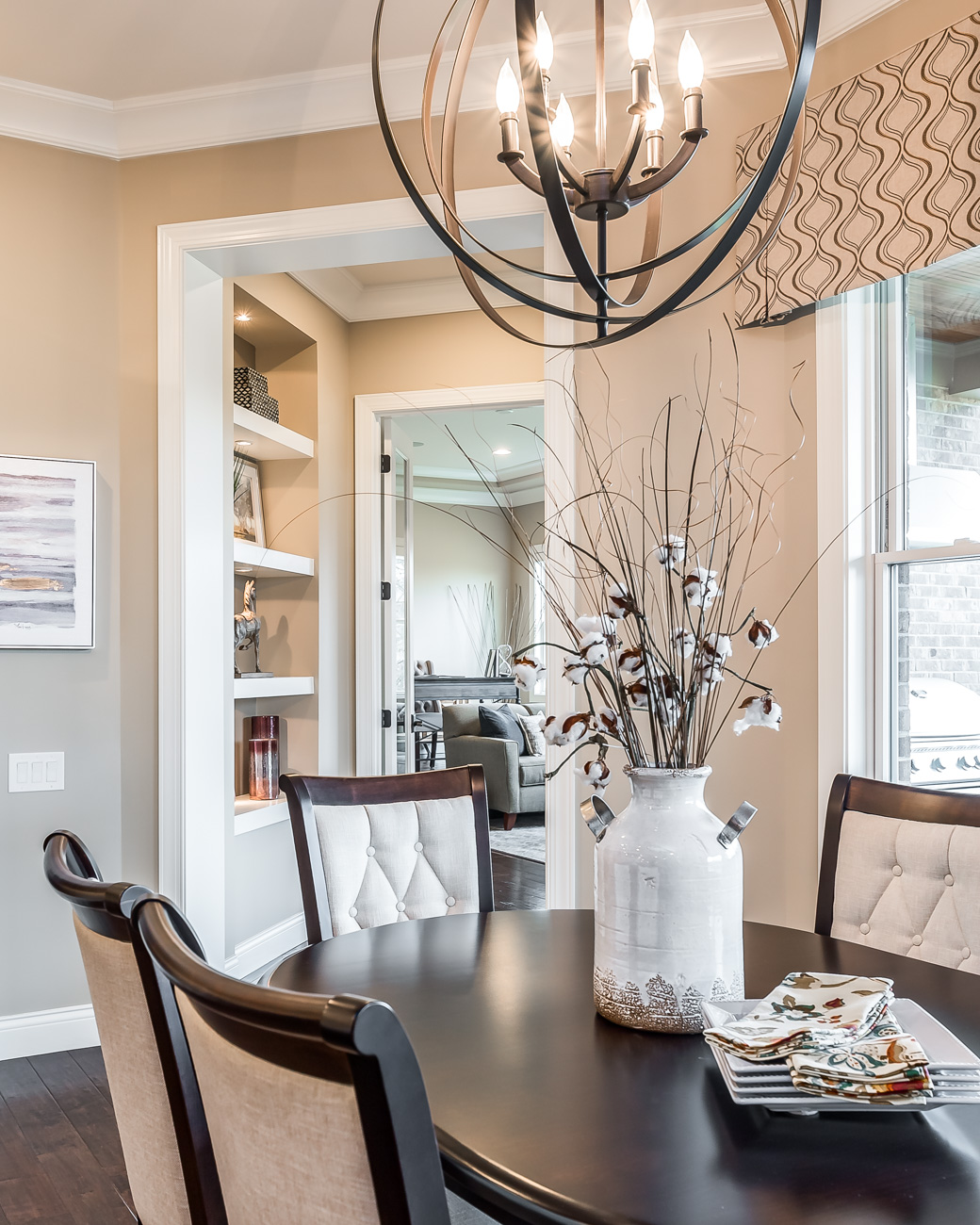 Luxury Home Staging | Elegant Breakfast Table