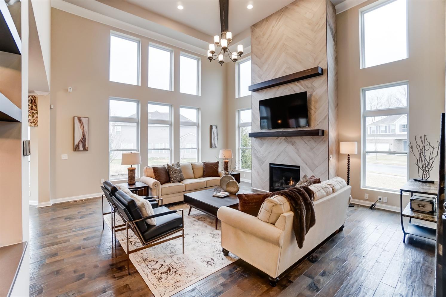 great room model home